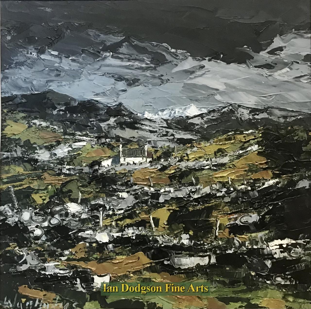Wyn Hughes - Bwlch Garreg Oil on board (2020)