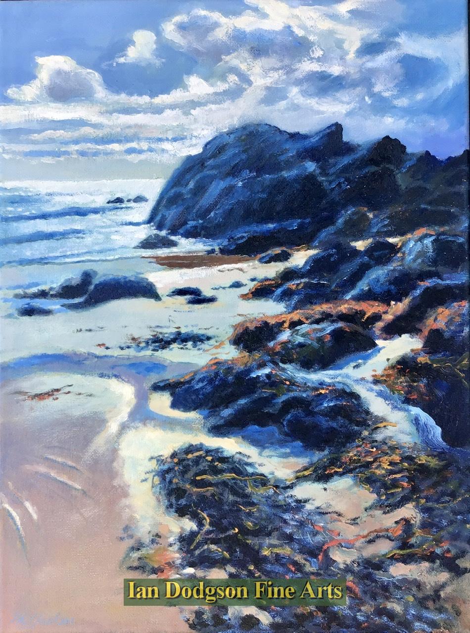 Phil Jackson - West Shore Anglesey Oil on canvas (2022)