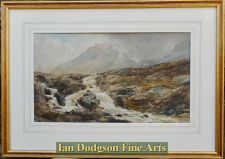 'Edward Tucker snr - Ogwen Falls with Tryfan