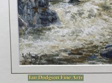 'John Steeple - River scene,Lledr, North Wales.