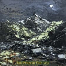 'Wyn Hughes - Moonlit Snowdon