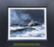 'Wyn Hughes - Moelfre, Snow Scene